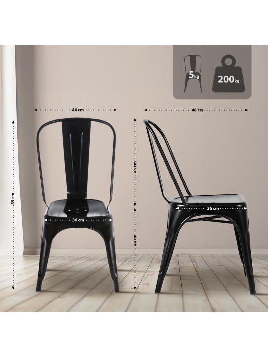 Benedek szék, fekete