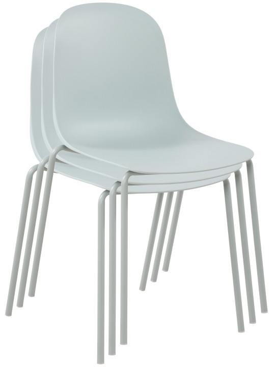 2 db Hardin székből álló készlet, türkiz 2 db Hardin székből álló készlet, türkiz