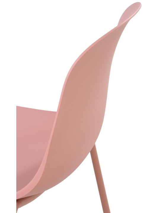 2 db Hardin székből álló készlet, rózsaszín 2 db Hardin székből álló készlet, rózsaszín