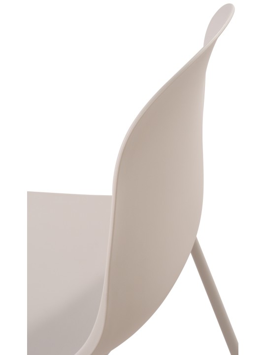 2 db Hardin székből álló készlet, világosszürke 2 db Hardin székből álló készlet, világosszürke