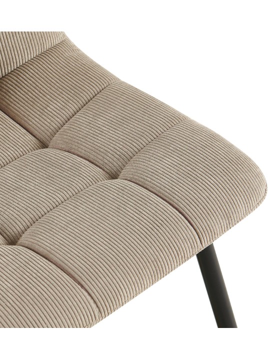 Antibes Cord étkezőszék, taupe