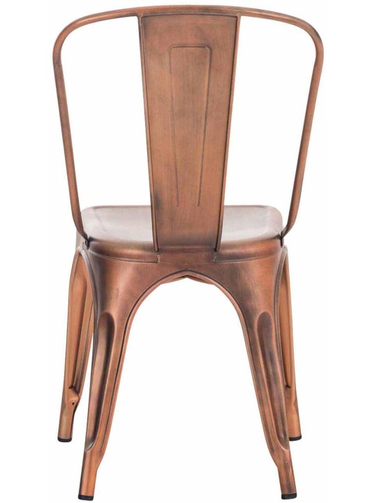 4 db Benedict szék készlet, réz