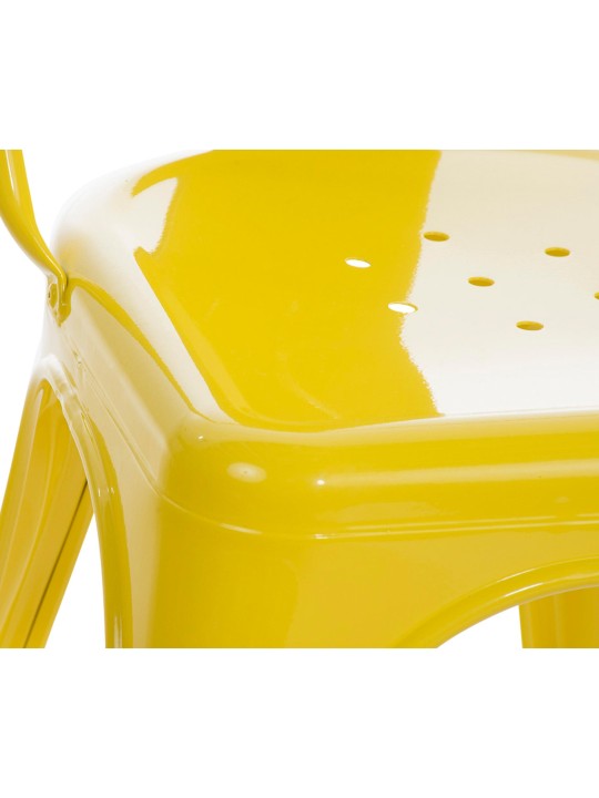 4 db Benedict szék készlet, sárga