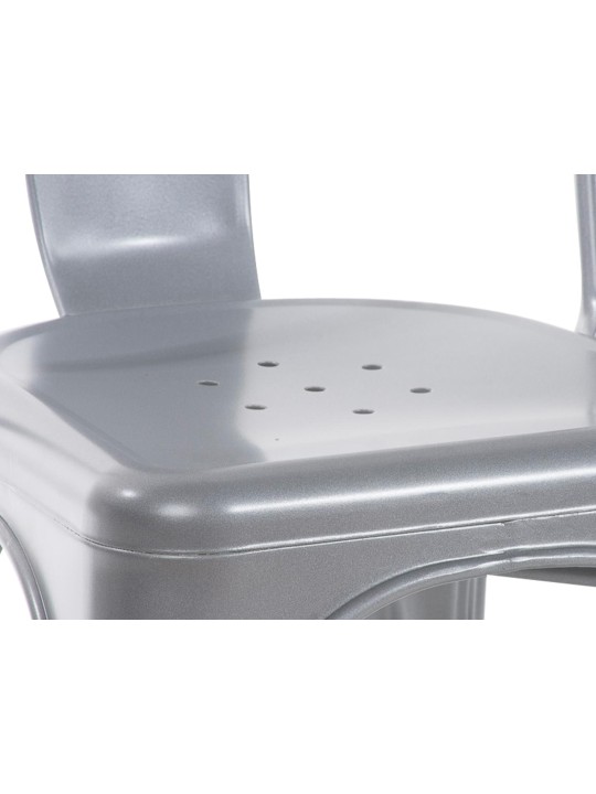 4 db Benedict szék készlet, ezüst