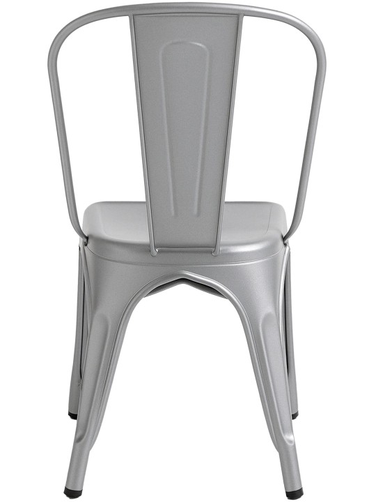 4 db Benedict szék készlet, ezüst