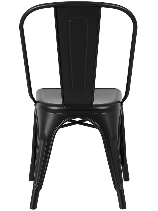 4 db Benedict szék készlet, fekete