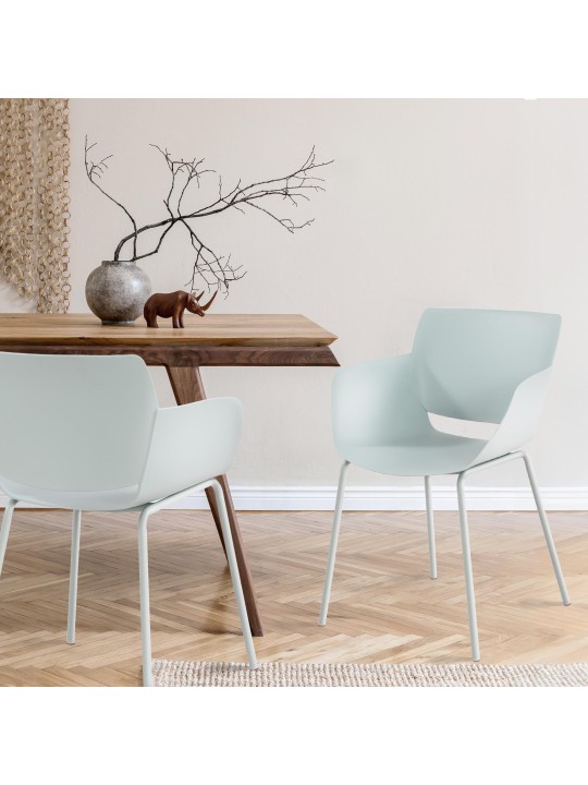 2 db Alpena szék készlet, türkiz