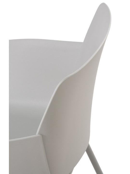 2 db Alpena szék készlet, világosszürke