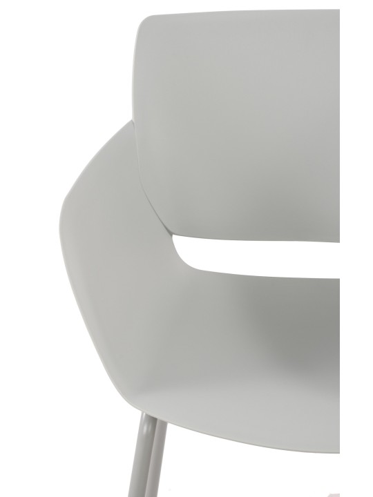 2 db Alpena szék készlet, világosszürke