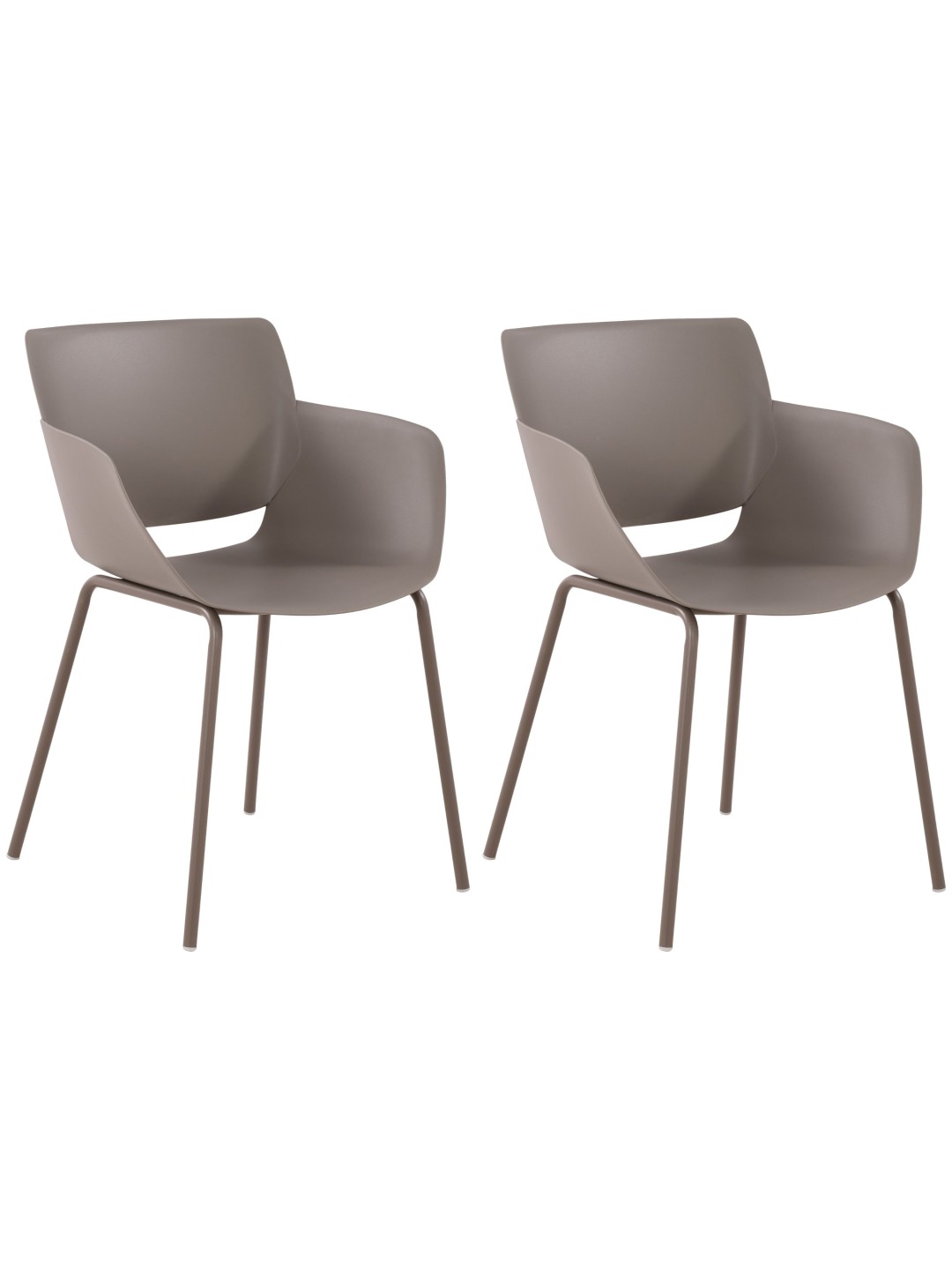 2 db Alpena szék készlet, taupe