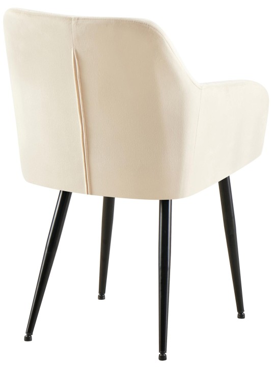 Étkezőszék Monett bársony B, krém