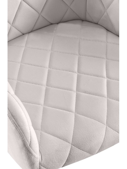 Étkezőszék Monett velvet G, szürke