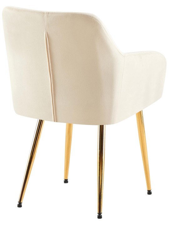 Étkezőszék Monett velvet G, krém