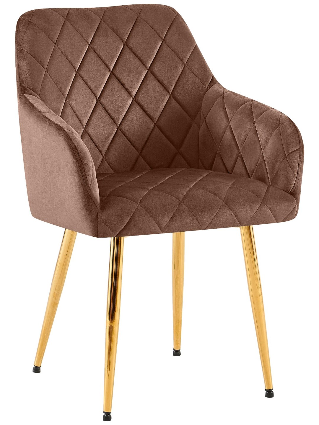 Étkezőszék Monett velvet G, barna