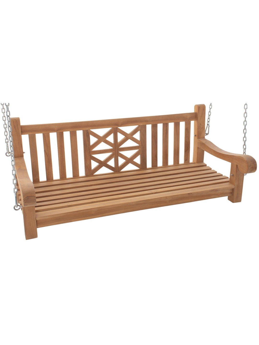 Lengőpad Farm 150 cm, teak