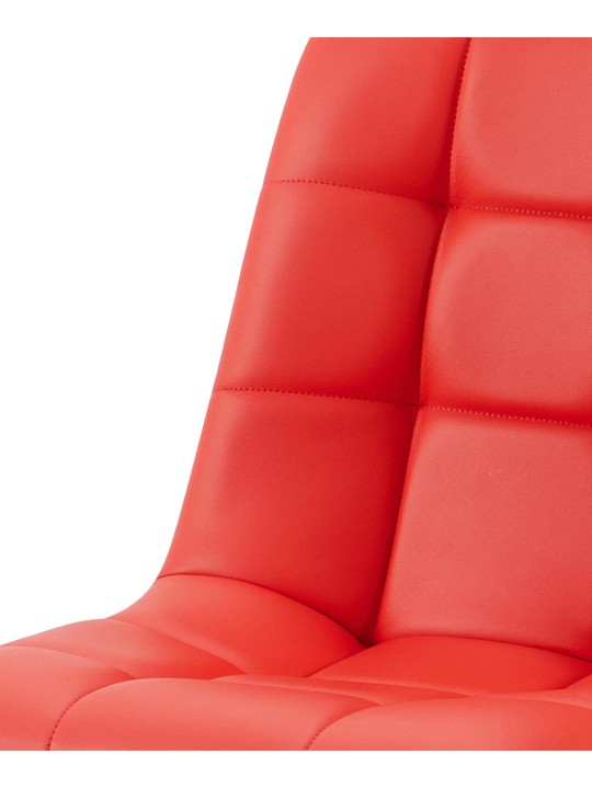 Antibes műbőr étkezőszék, piros