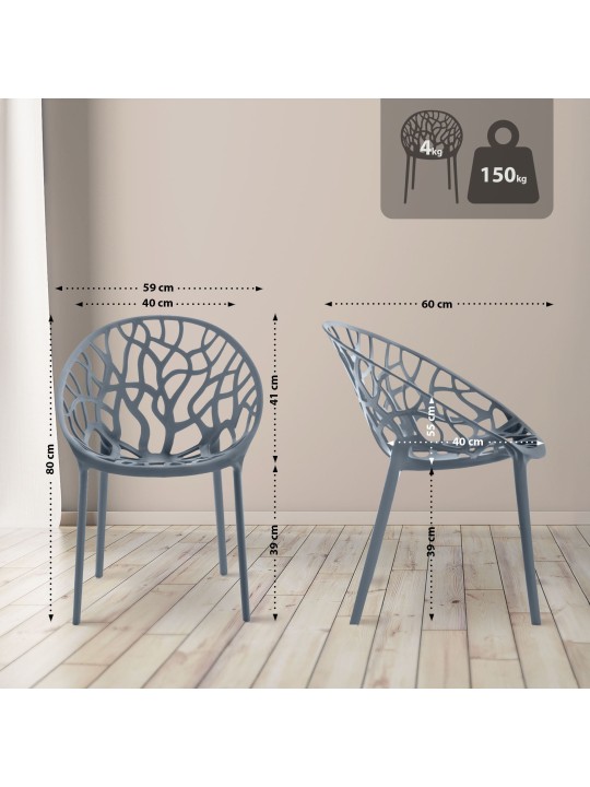 Hoscana ülőcsoport, antracit