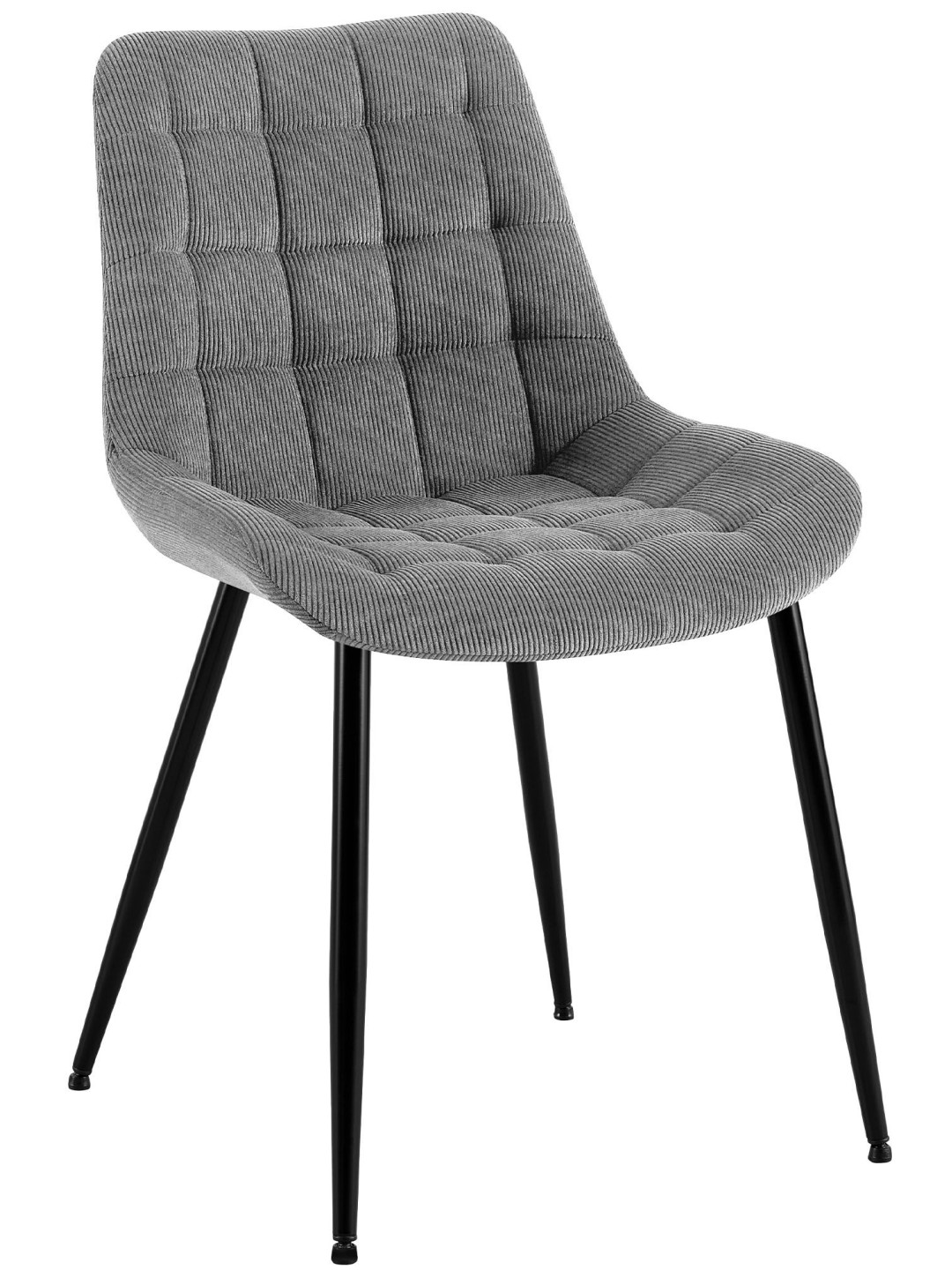 Sardna Cord étkezőszék, szürke
