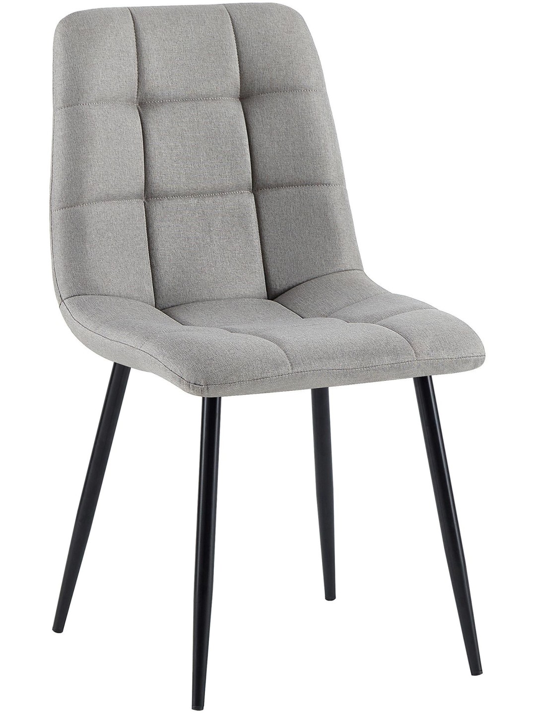 Antibes szövet étkezőszék, világosszürke