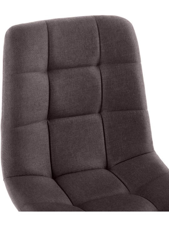 Antibes szövetből álló étkezőszék készlet, barna