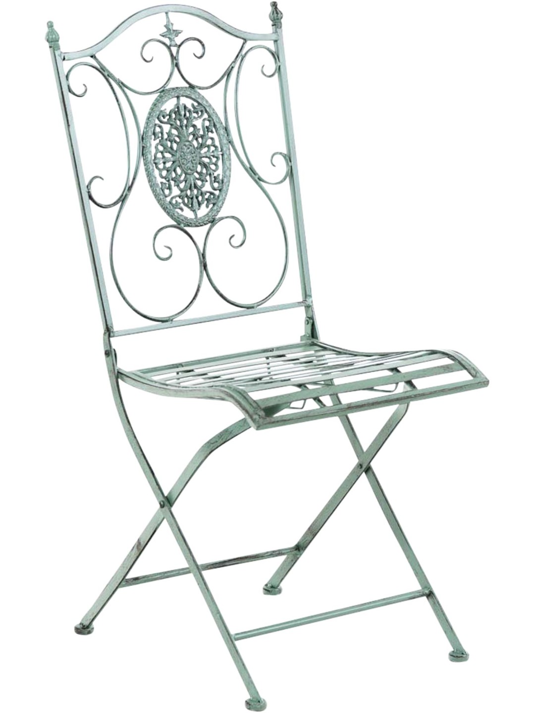 Sibell szék, antik zöld