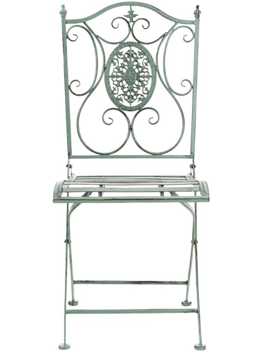 Sibell szék, antik zöld
