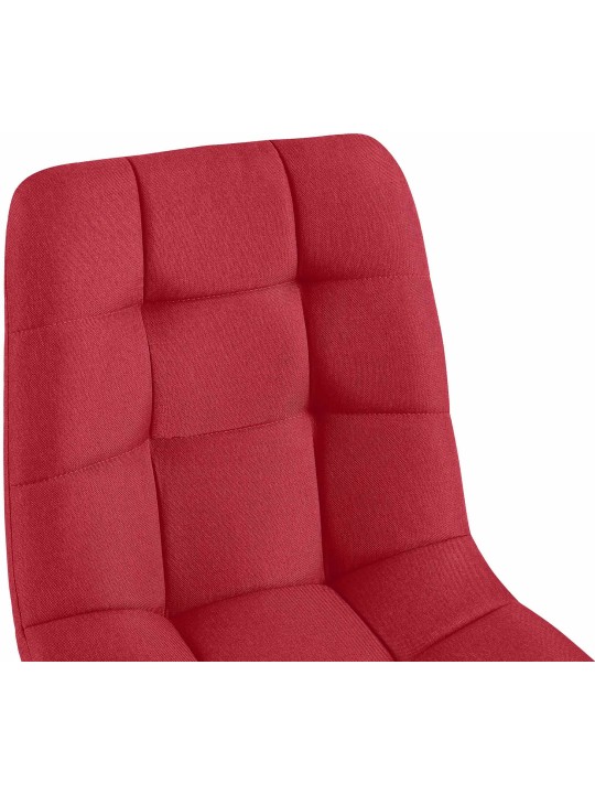 Antibes szövet étkezőszék, piros