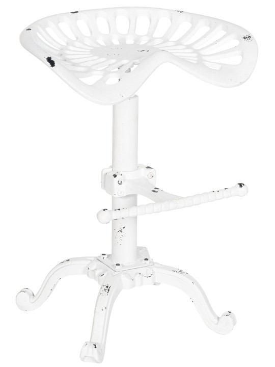 2 db bárszék készlet Butch, antik fehér