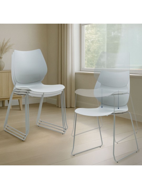 Houma szék, szürke