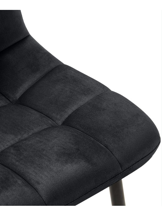 4 db Antibes étkezőszék szett, fekete