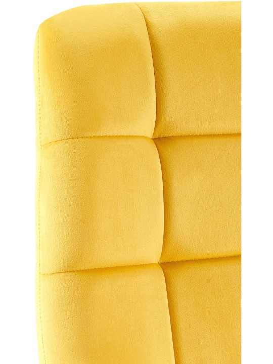 4 db Antibes étkezőszék szett, sárga