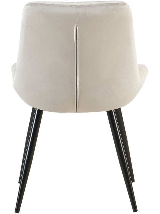 Rossford bársony étkezőszék, szürke