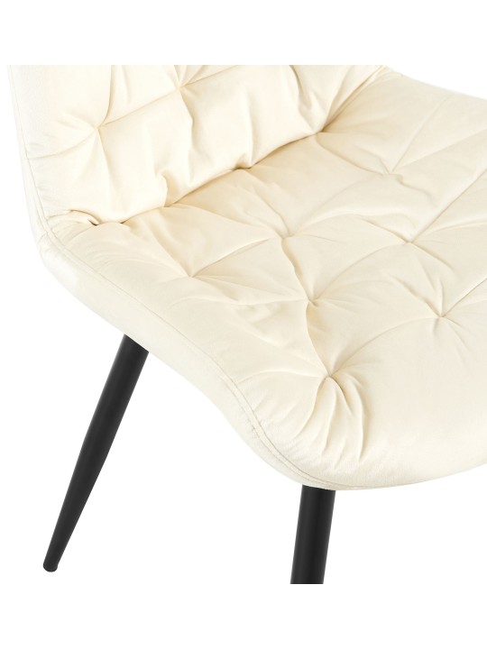 2 db Rossford étkezőszék készlet, krém