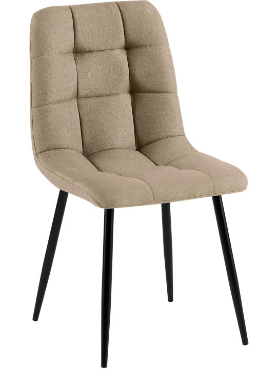 Étkezőszék Tilde szövet, taupe