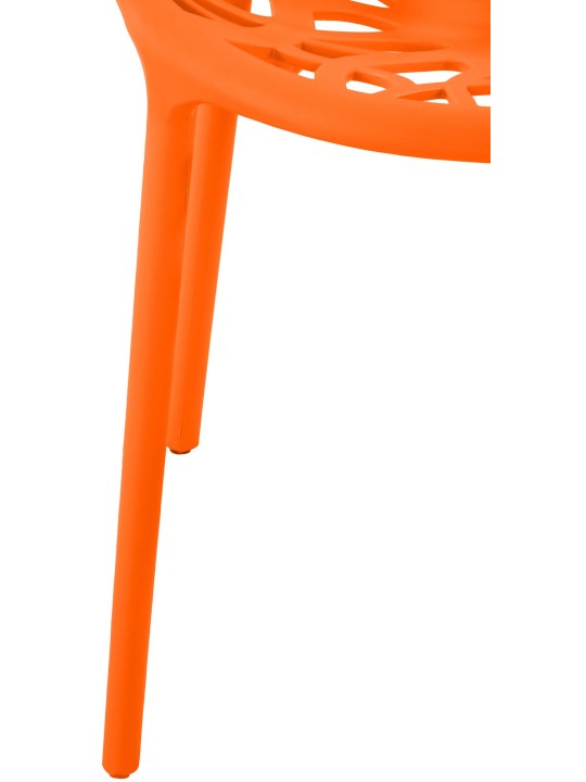 4 db Hope szék készlet, narancs