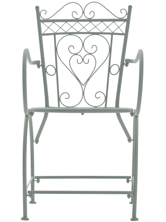 Sheela szék, antik zöld