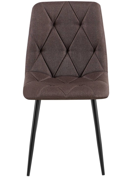 Clairton szövet étkezőszék, barna