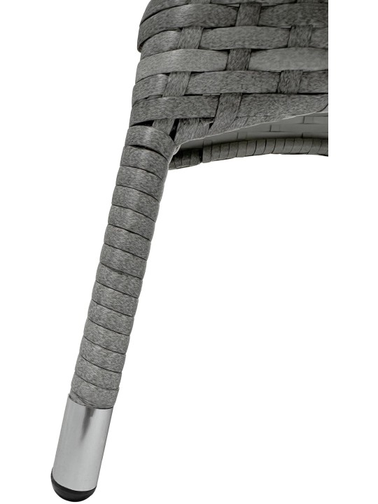 Fireda ülőcsoport, szürke melírozott