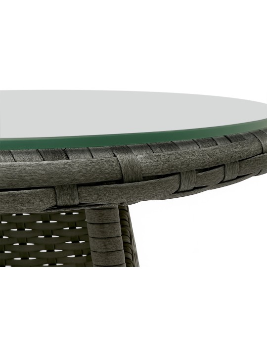 Fireda ülőcsoport, szürke melírozott