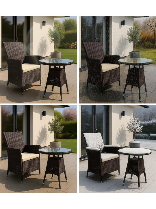 Fireda ülőcsoport, sötétbarna