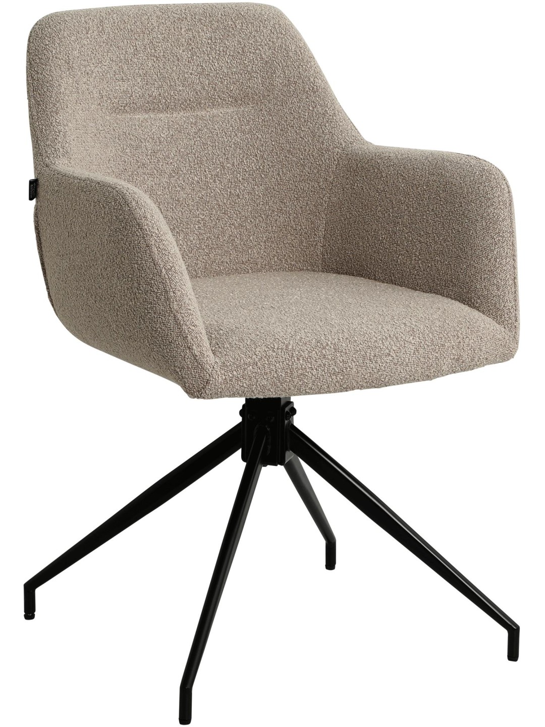 Merlinda szövet Teddy étkezőszék, taupe