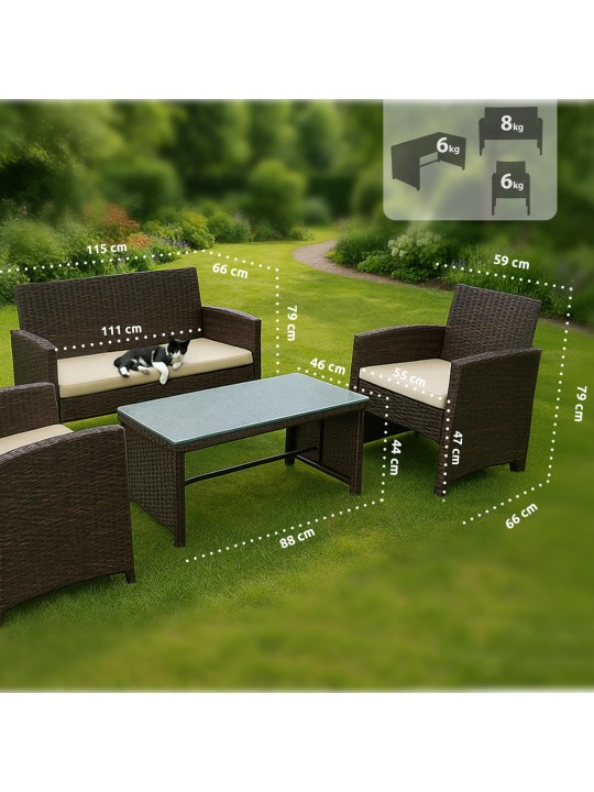 Toruba ülőcsoport, barna