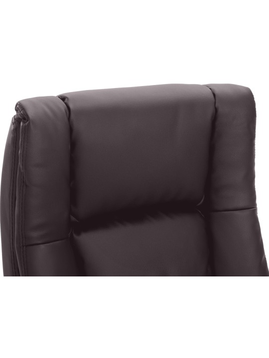 Irodai szék XL Sparta műbőr, barna