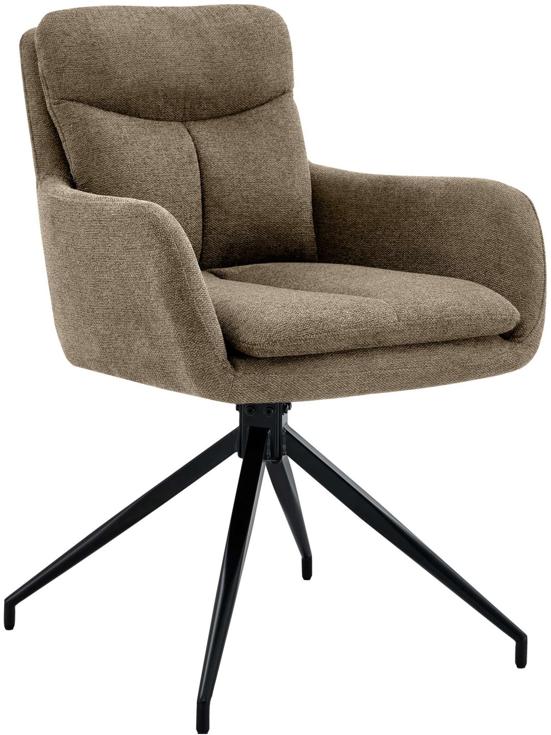 Étkezőszék Somers szövet, barna