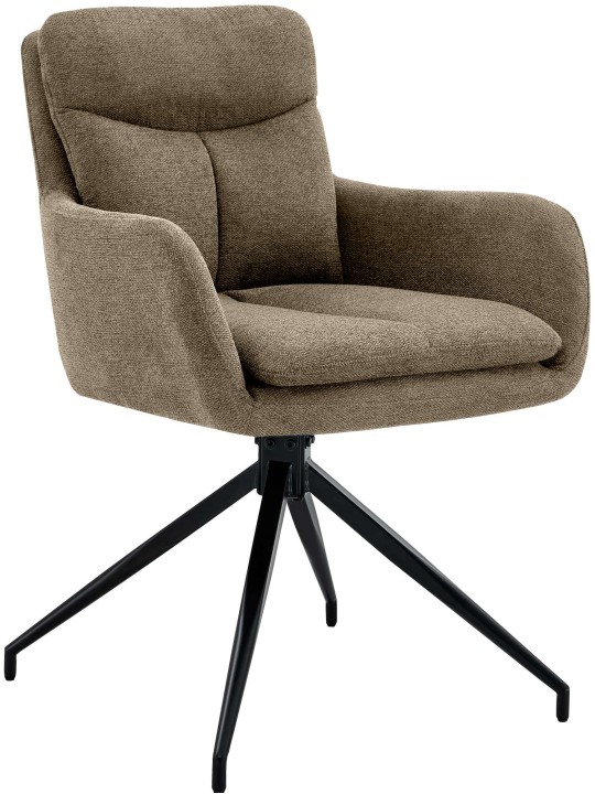 Étkezőszék Somers szövet, barna