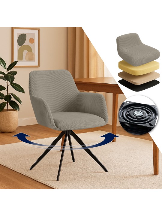 Olema Cord étkezőszék, taupe Olema Cord étkezőszék, taupe