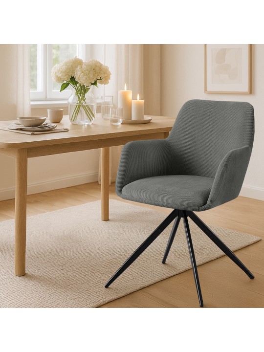 Olema Cord étkezőszék, szürke