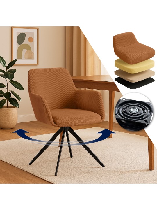 Olema Cord étkezőszék, narancs