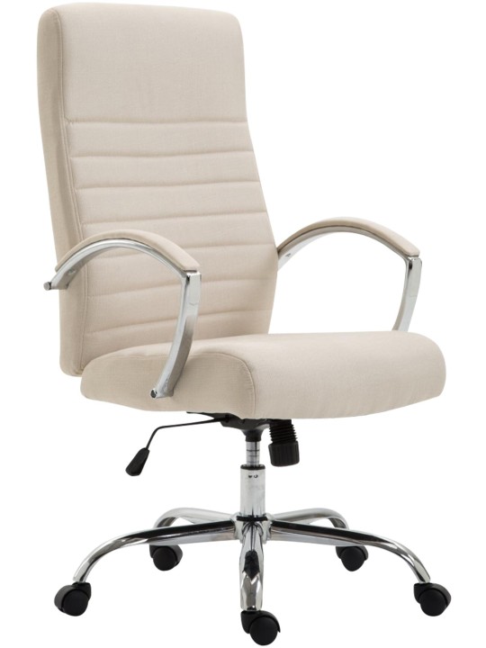 Irodai szék Valais szövet, krém