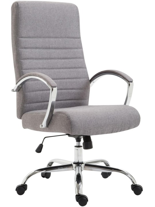 Irodai szék Valais szövet, szürke